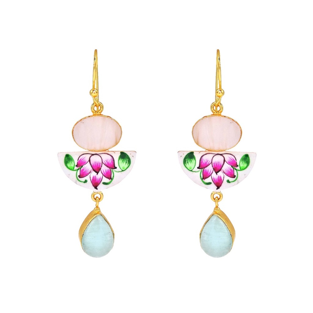 Mishti Enameled Earrings.